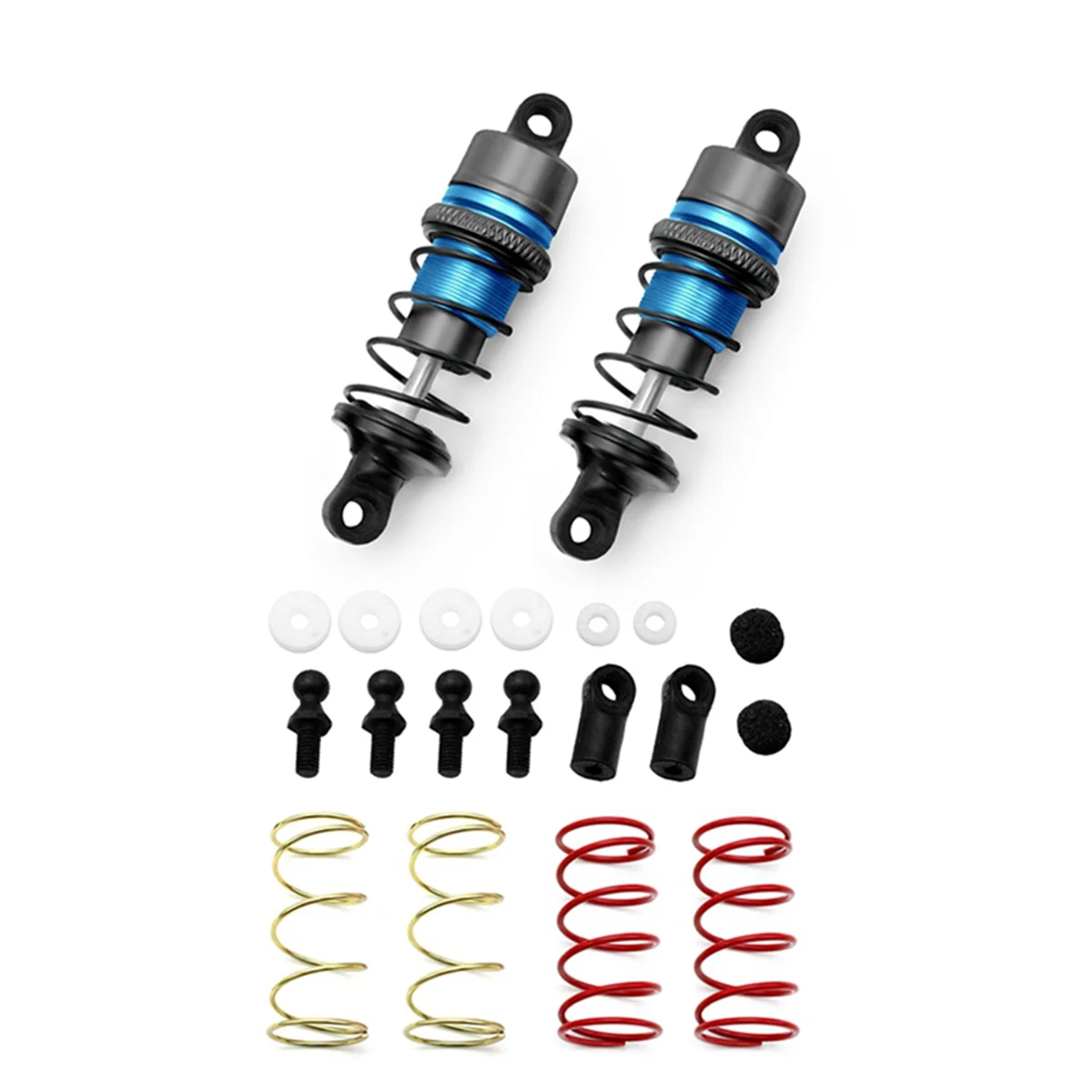L68A1/10 1Pair of Metal Hydraulic Shock Absorbers RC Remote Control Car Flat Racing Drift Car (63mm) Purple
L68A1/10 1Pair of Metal Hydraulic Shock Absorbers RC Remote Control Car Flat Racing Drift Car (63mm) Purple