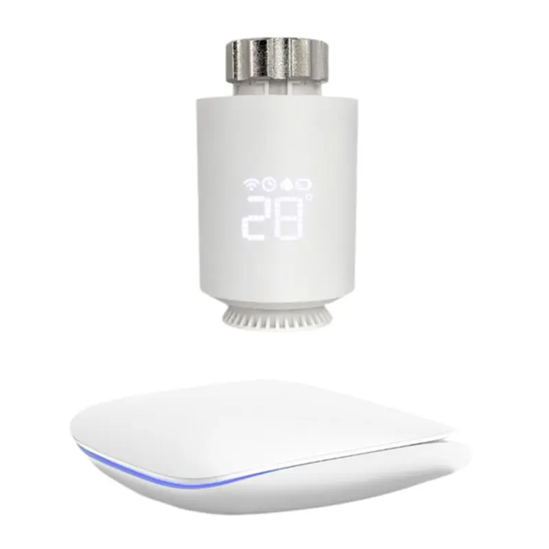 SAME DAY SHIP Smart Zigbee 3.0 Thermostat Radiator Valve TRV Thermostatic Actuator Compatible With Alexa Google Home And Alice
SAME DAY SHIP Smart Zigbee 3.0 Thermostat Radiator Valve TRV Thermostatic Actuator Compatible With Alexa Google Home And Alice