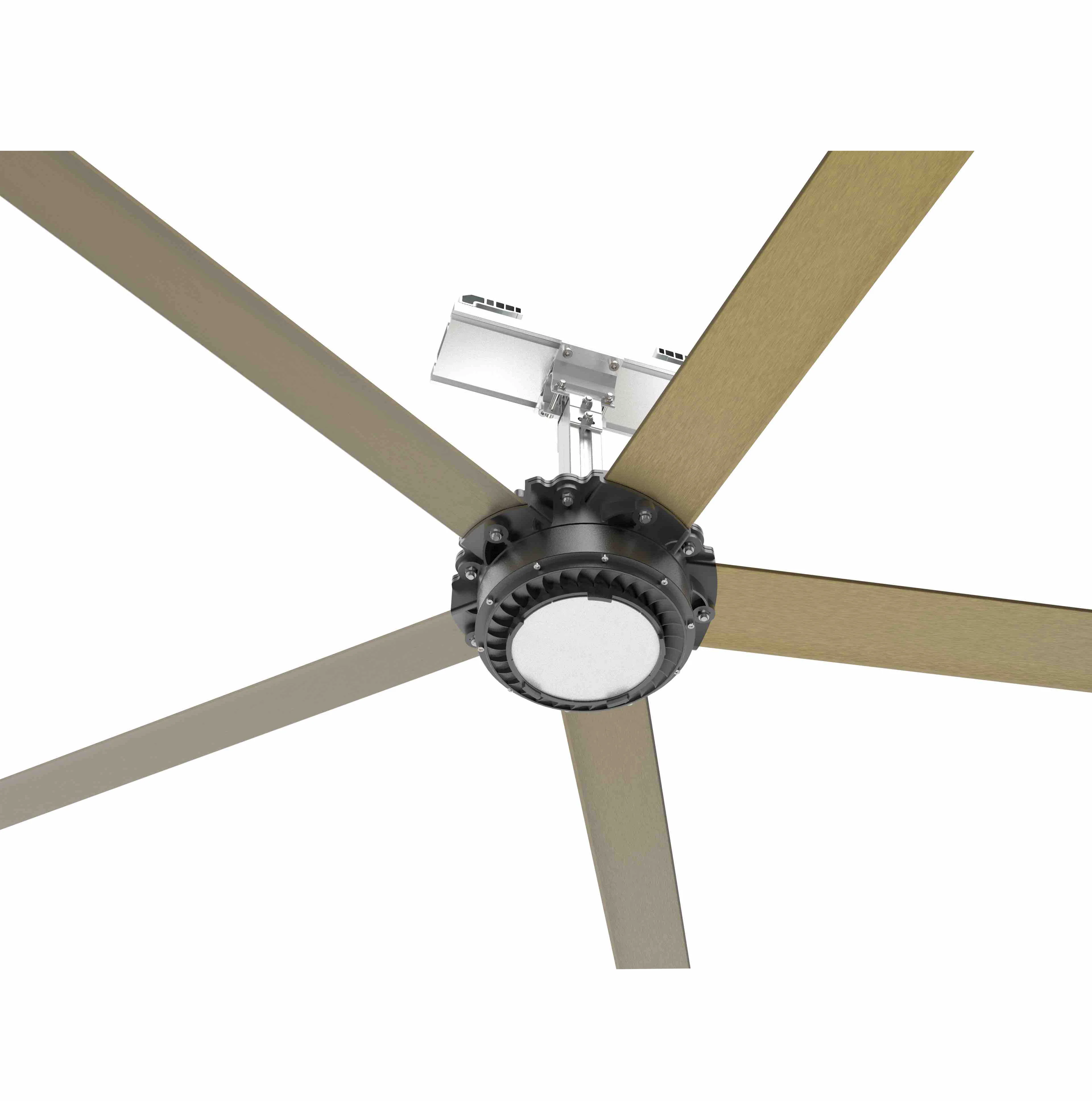 26FT Permanent Magnet Motor Industrial Warehouse Cooling Big Ceiling Ventitation Fan
26FT Permanent Magnet Motor Industrial Warehouse Cooling Big Ceiling Ventitation Fan