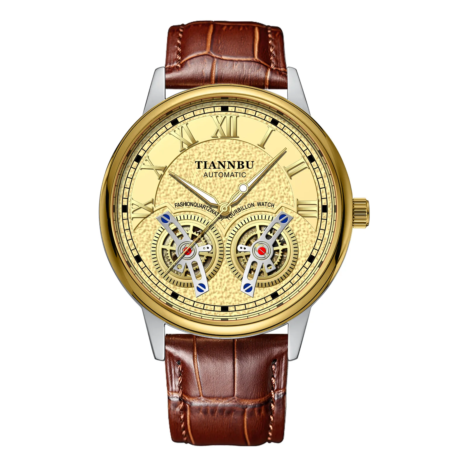 Vintage Leather Strap Mechanical Watch Men Business Automatic Self-winding Wristwatch Life Waterproof Clock Fashion Reloj
Vintage Leather Strap Mechanical Watch Men Business Automatic Self-winding Wristwatch Life Waterproof Clock Fashion Reloj