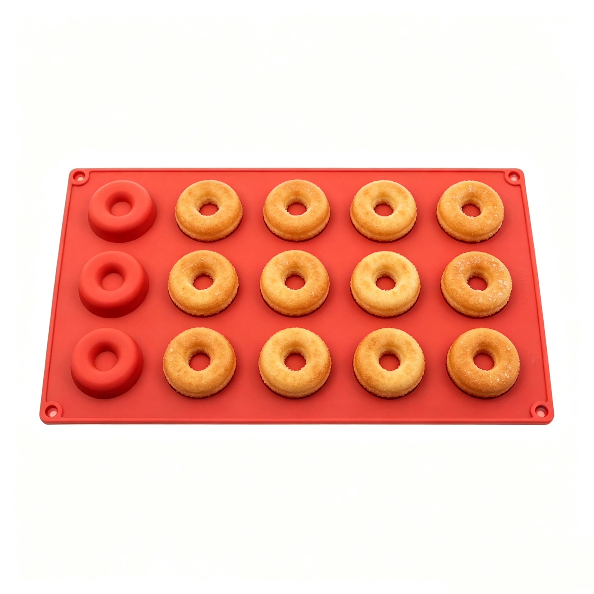 New Arrival 15 Hole Round Silicone Chocolate Mold DIY Doughnut Cookies Cake Mould Jelly Pudding Mold Cake Decoration Baking Tool
New Arrival 15 Hole Round Silicone Chocolate Mold DIY Doughnut Cookies Cake Mould Jelly Pudding Mold Cake Decoration Baking Tool