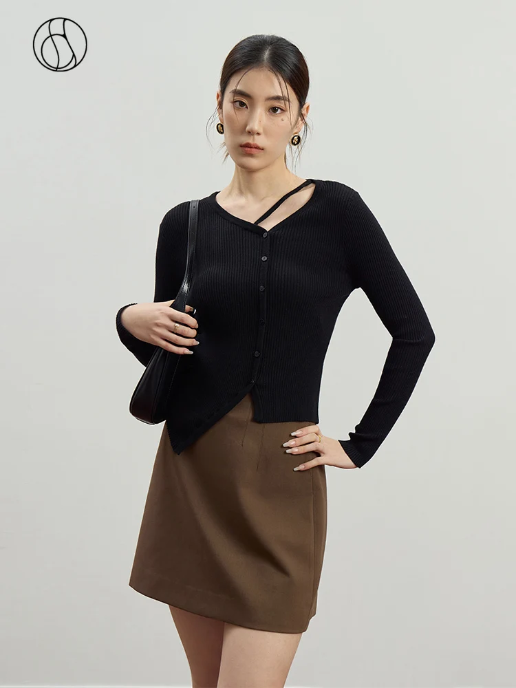 DUSHU V-neck Knit Autumn Outfit Knit Base Women 2023 Autumn Casual Loose Tops Black Brown Women Sweaters Cropped Cardigan
DUSHU V-neck Knit Autumn Outfit Knit Base Women 2023 Autumn Casual Loose Tops Black Brown Women Sweaters Cropped Cardigan