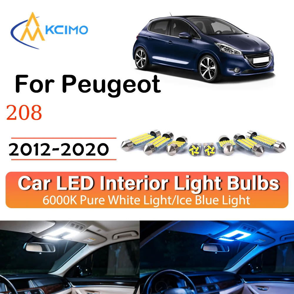 High Quality LED Interior Lights For Peugeot 208 (2012-2020) Two Colors Choice Super Bright Easy Install Decor
High Quality LED Interior Lights For Peugeot 208 (2012-2020) Two Colors Choice Super Bright Easy Install Decor