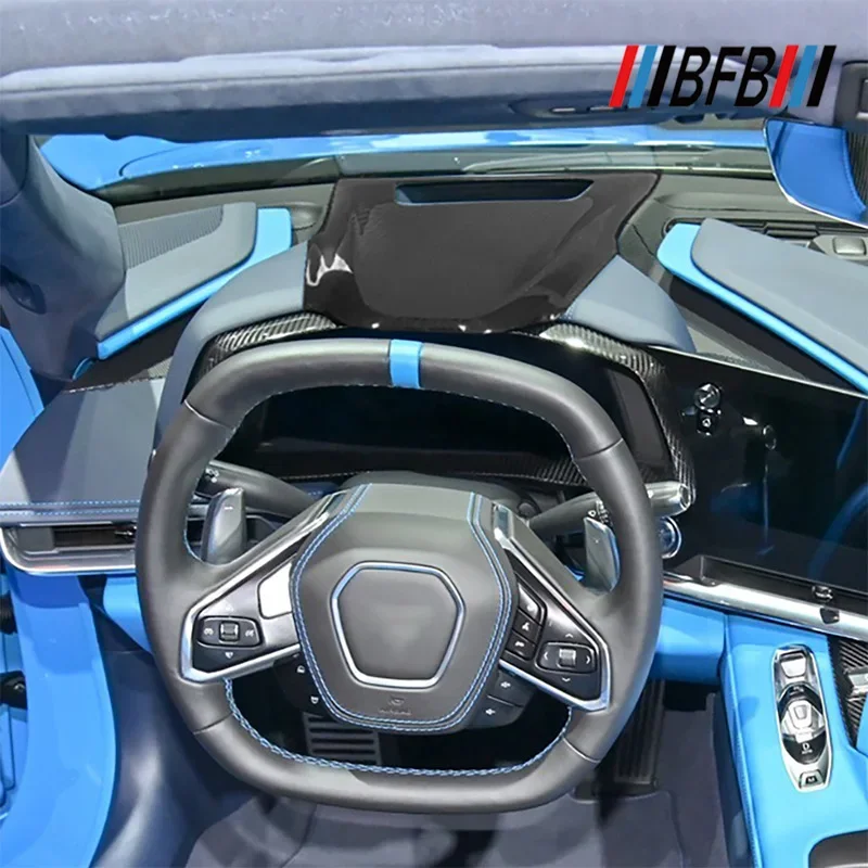 Fo Chevrolet Corvette C8 Real Dry Carbon Fiber Dashboard Top Panel Interior decoration modification Accessories 20-25
Fo Chevrolet Corvette C8 Real Dry Carbon Fiber Dashboard Top Panel Interior decoration modification Accessories 20-25