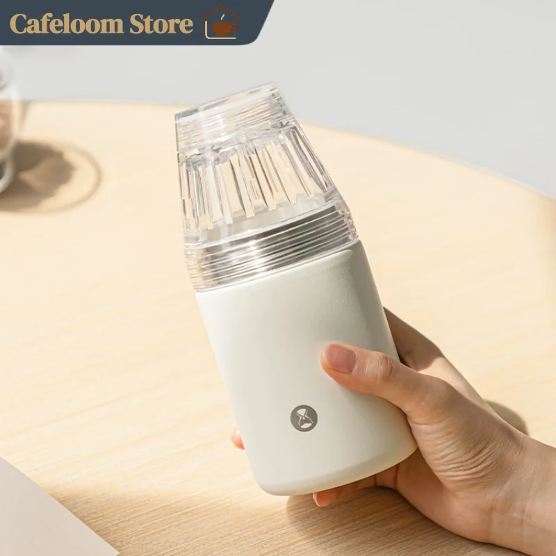 Timemore Crystal Eye Vacuum Tumbler B75 Pour Over Coffee Dripper Portable Multi-Use Travel Mug Hand Drip Hanging Ear Coffee Cup
Timemore Crystal Eye Vacuum Tumbler B75 Pour Over Coffee Dripper Portable Multi-Use Travel Mug Hand Drip Hanging Ear Coffee Cup