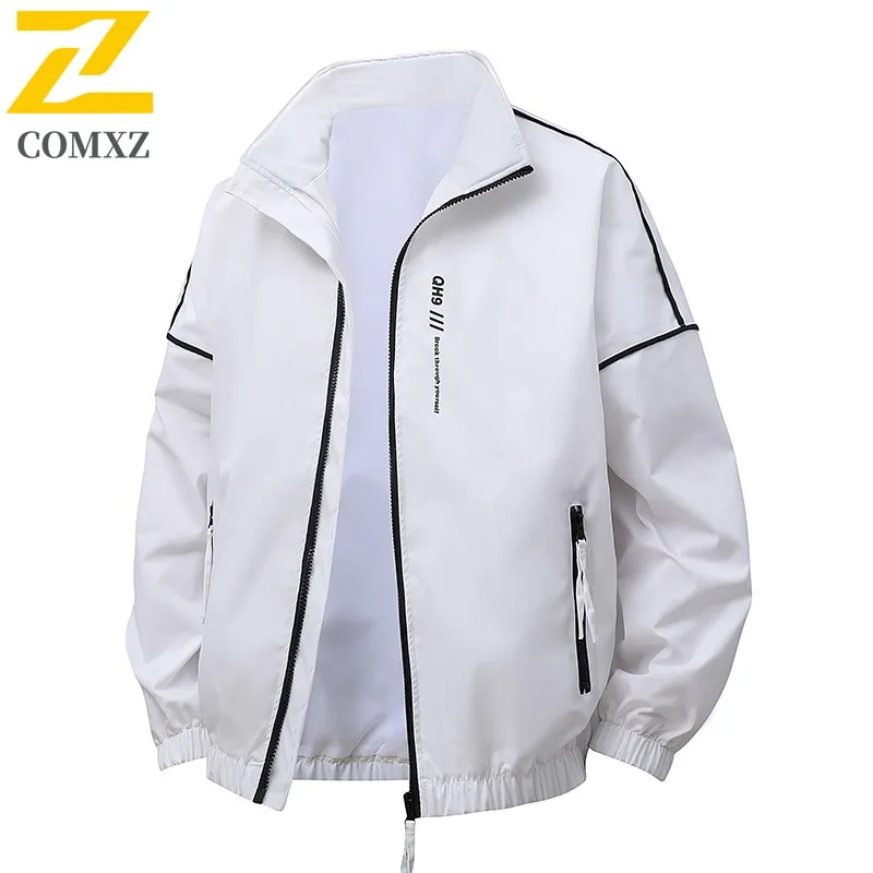 COMXZ 2025 Men's Waterproof Durable Plaid Stand Collar Jacket Autumn Lightweight Breathable Loose Fit Casual Outdoor sport Coat
COMXZ 2025 Men's Waterproof Durable Plaid Stand Collar Jacket Autumn Lightweight Breathable Loose Fit Casual Outdoor sport Coat