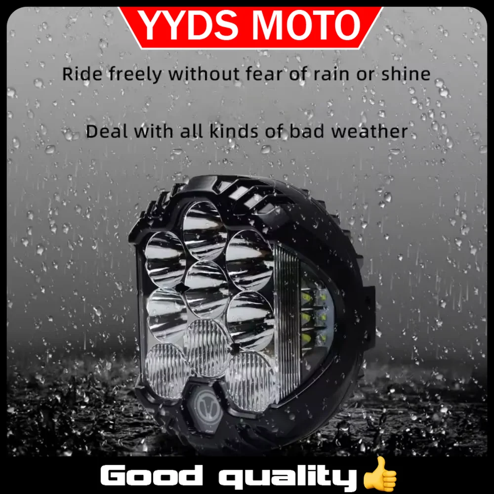 【Good quality】For Triumph Scrambler 400X modified with Baja headlights, 7-inch high-brightness LED headlight assembly parts
【Good quality】For Triumph Scrambler 400X modified with Baja headlights, 7-inch high-brightness LED headlight assembly parts