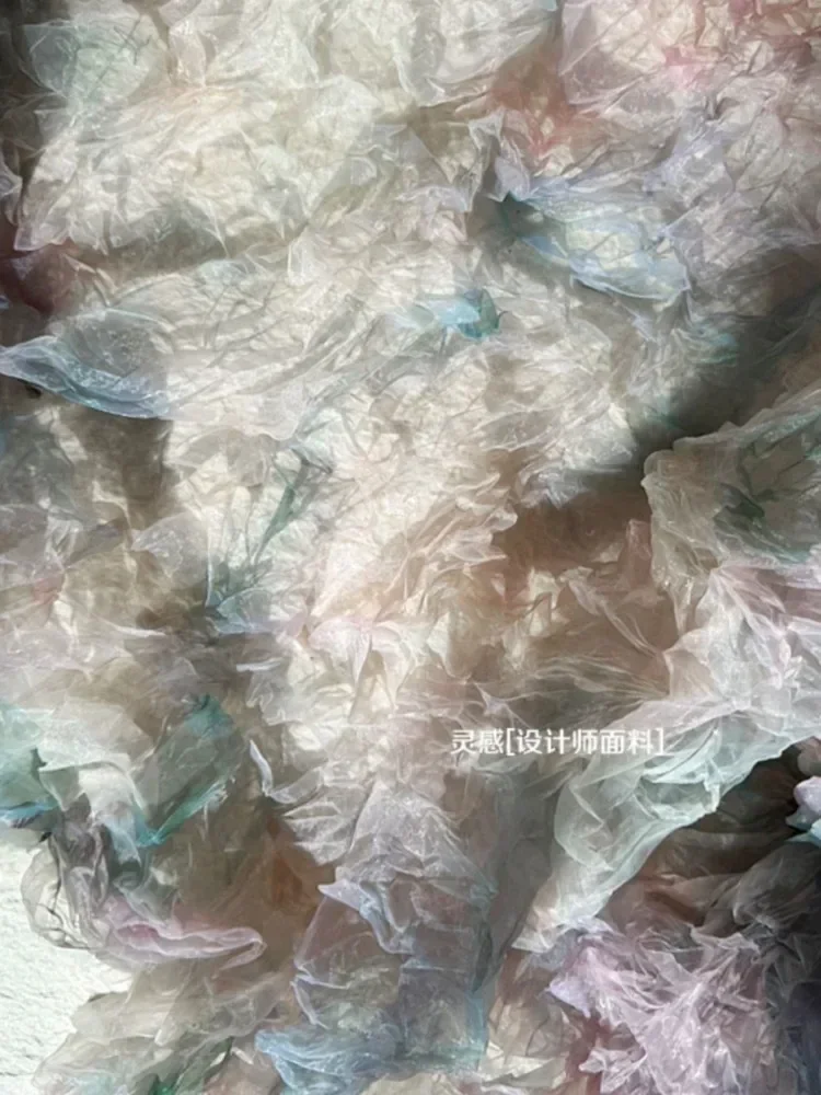 Морщинистая ткань из органзы, кухонное окно, свадебный фон, украшение, дизайнерская ткань для шитья по метрам, полиэстеровый материал
Морщинистая ткань из органзы, кухонное окно, свадебный фон, украшение, дизайнерская ткань для шитья по метрам, полиэстеровый материал