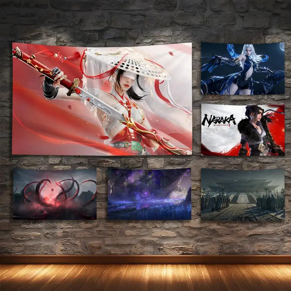 Hot N-Naraka Bladepoint Game Tapestry Soundproof Thick Tapestry, Living Room Sofa Wall Decor For Hotels & Homestays & Dormitory
Hot N-Naraka Bladepoint Game Tapestry Soundproof Thick Tapestry, Living Room Sofa Wall Decor For Hotels & Homestays & Dormitory