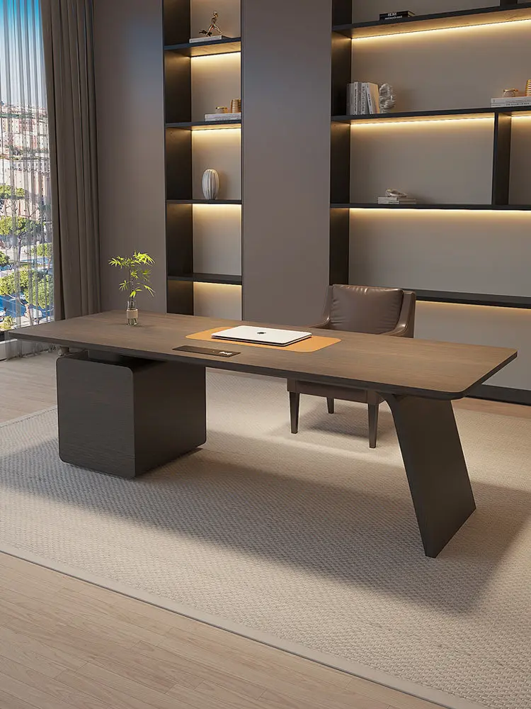 PYH minimalist desk - modern solid wood study table for two, suitable for home living room, and computer desk
PYH minimalist desk - modern solid wood study table for two, suitable for home living room, and computer desk