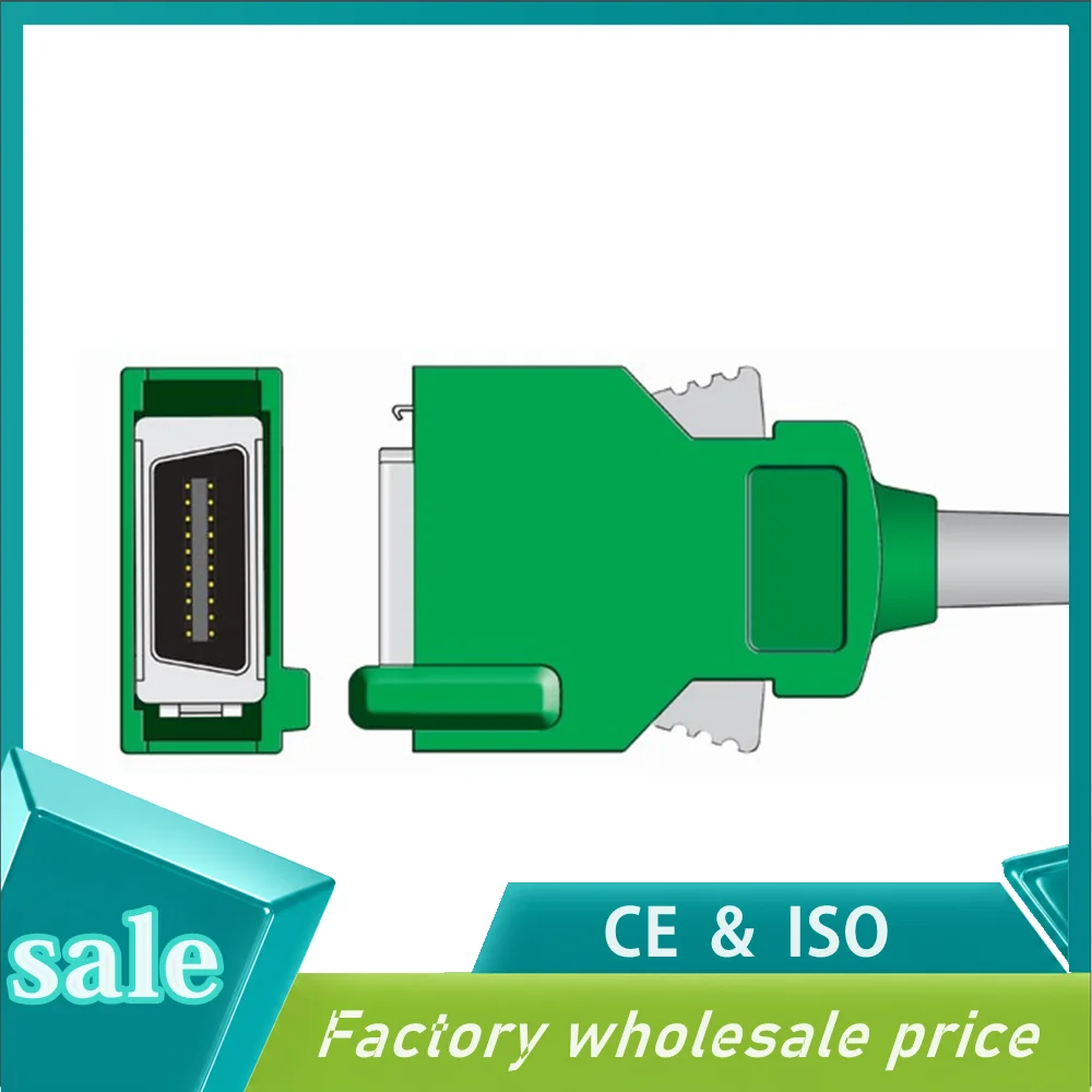 One-Piece Ecg Cable Ekg Cable Aha 3leads 5leads Snap Clip Ecg Monitor for Nihon Kohden Opv-1500 20pin Mornitor Machine
One-Piece Ecg Cable Ekg Cable Aha 3leads 5leads Snap Clip Ecg Monitor for Nihon Kohden Opv-1500 20pin Mornitor Machine