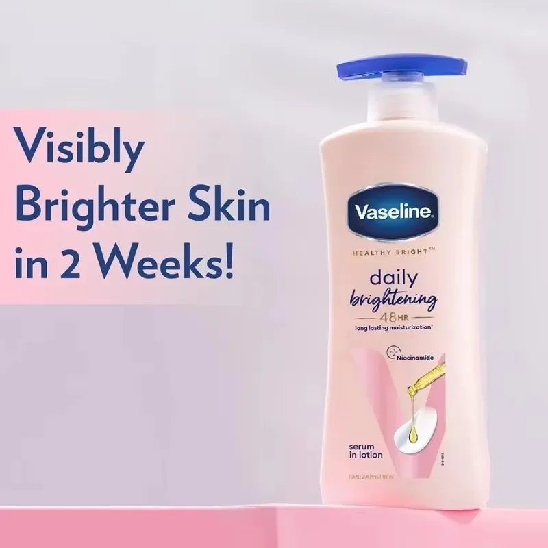 2025Vaseline Brightening Body Lotion Healthy Bright Daily Moisturizer Glowing Cream Visibly Radiant Lightweight Non-sticky
2025Vaseline Brightening Body Lotion Healthy Bright Daily Moisturizer Glowing Cream Visibly Radiant Lightweight Non-sticky