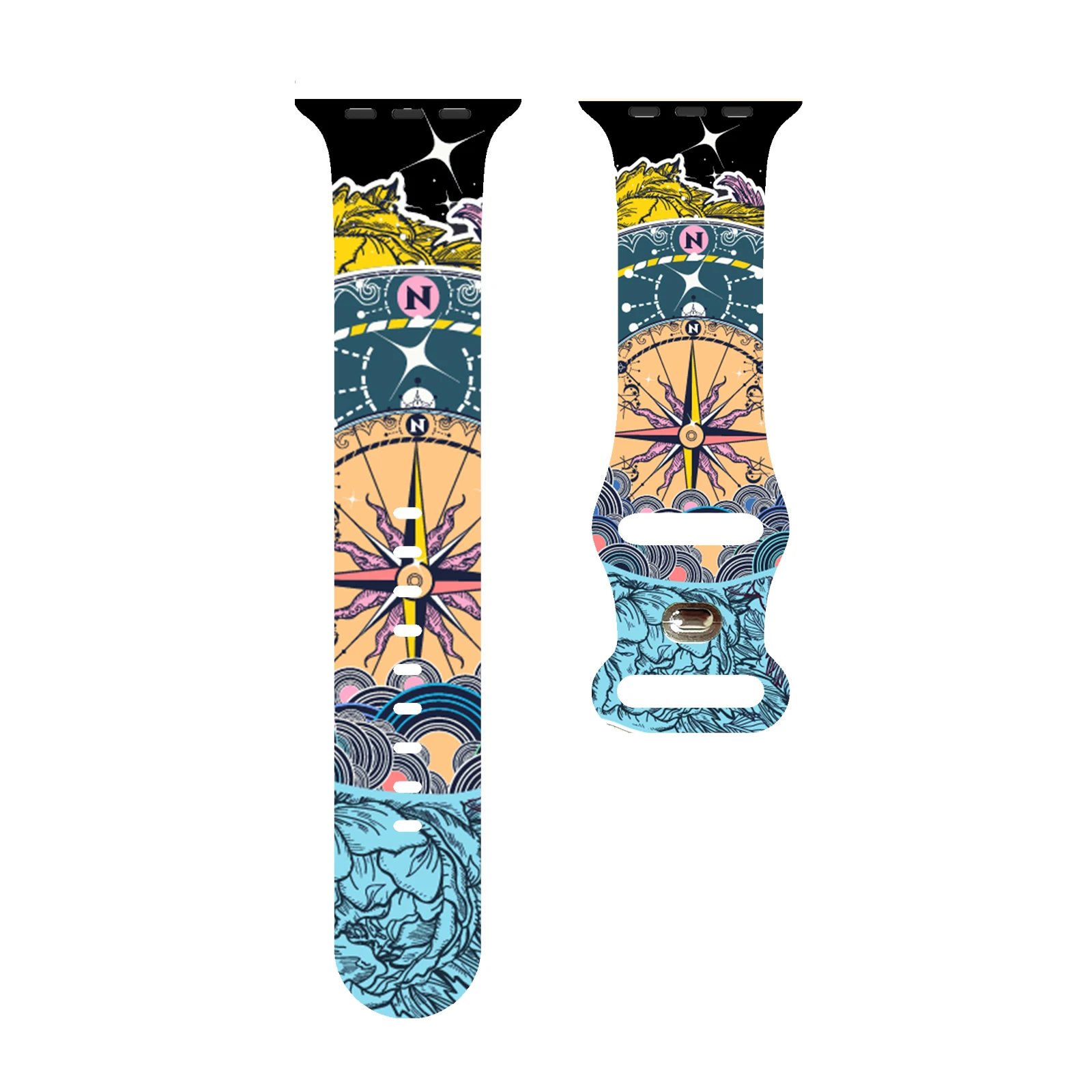 Dolphin Series Printed Silicone Strap for Apple Watch 10 9 8 7 Band Replacable Bracelet for iWatch 46mm 45mm 44mm 41mm Watchband
Dolphin Series Printed Silicone Strap for Apple Watch 10 9 8 7 Band Replacable Bracelet for iWatch 46mm 45mm 44mm 41mm Watchband