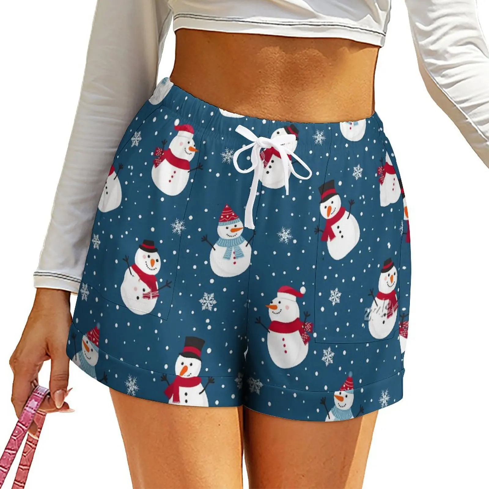 CHRISTMAS Shorts WINTER SNOWMAN Modern Shorts Summer Y2k Custom Short Pants With Pockets Fashion Bottoms Large Size 2XL 3XL
CHRISTMAS Shorts WINTER SNOWMAN Modern Shorts Summer Y2k Custom Short Pants With Pockets Fashion Bottoms Large Size 2XL 3XL