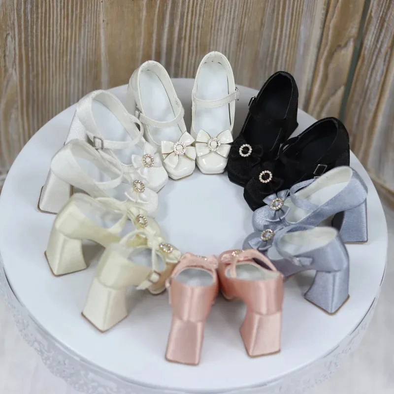 BJDDoll shoes 1/3 DD/SDGR Doll Shoes Gentle bow Multi-colored High Heels BJD doll accessories
BJDDoll shoes 1/3 DD/SDGR Doll Shoes Gentle bow Multi-colored High Heels BJD doll accessories