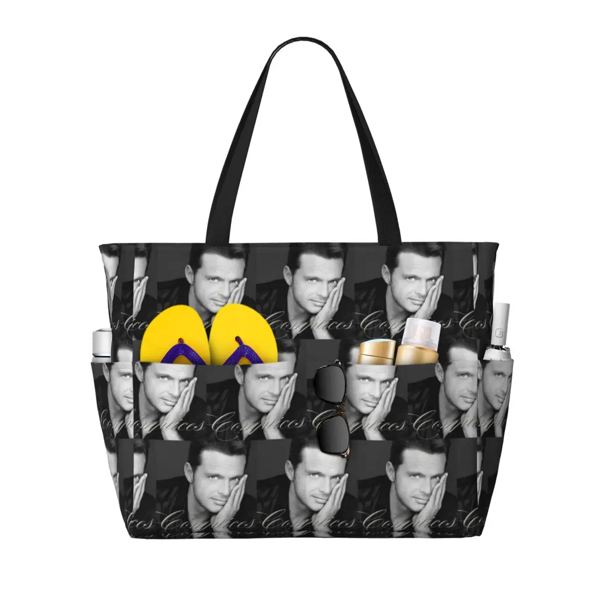 Luis Miguel Singer Beach Tote Bag Sport Gym Yoga Duffle Large Tote Bag Women Travel Bag Fitness bag
Luis Miguel Singer Beach Tote Bag Sport Gym Yoga Duffle Large Tote Bag Women Travel Bag Fitness bag