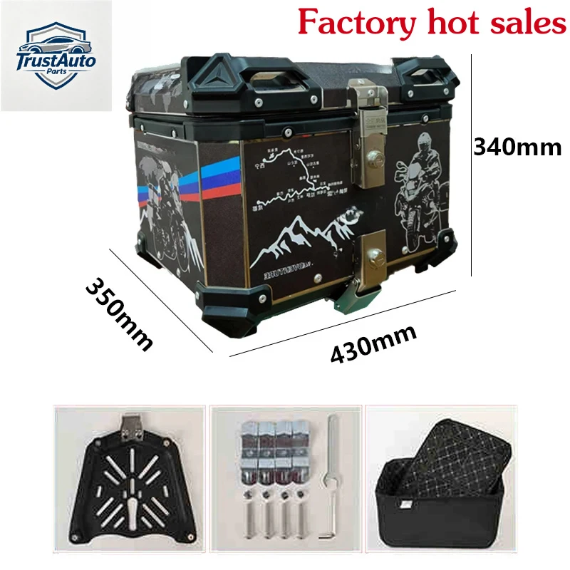 TrustAuto Parts Store Is Having A Sale 4L Black Aluminum Alloy Motorcycle Tail Box Top Lage And Toolbox Motorbik Hot Selling
TrustAuto Parts Store Is Having A Sale 4L Black Aluminum Alloy Motorcycle Tail Box Top Lage And Toolbox Motorbik Hot Selling
