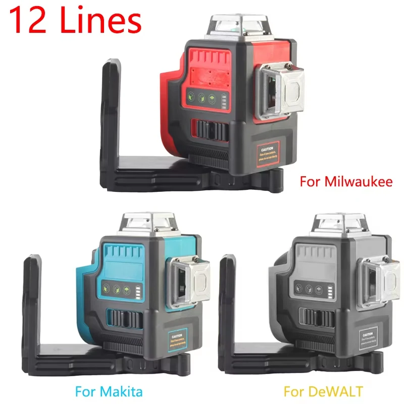 Лазерный уровень, 12 линий для Milwaukee/Makita/DeWalt, батарея 18 В, 3D горизонтальный и вертикальный зеленый свет, самовыравнивающийся лазерный инструмент
Лазерный уровень, 12 линий для Milwaukee/Makita/DeWalt, батарея 18 В, 3D горизонтальный и вертикальный зеленый свет, самовыравнивающийся лазерный инструмент