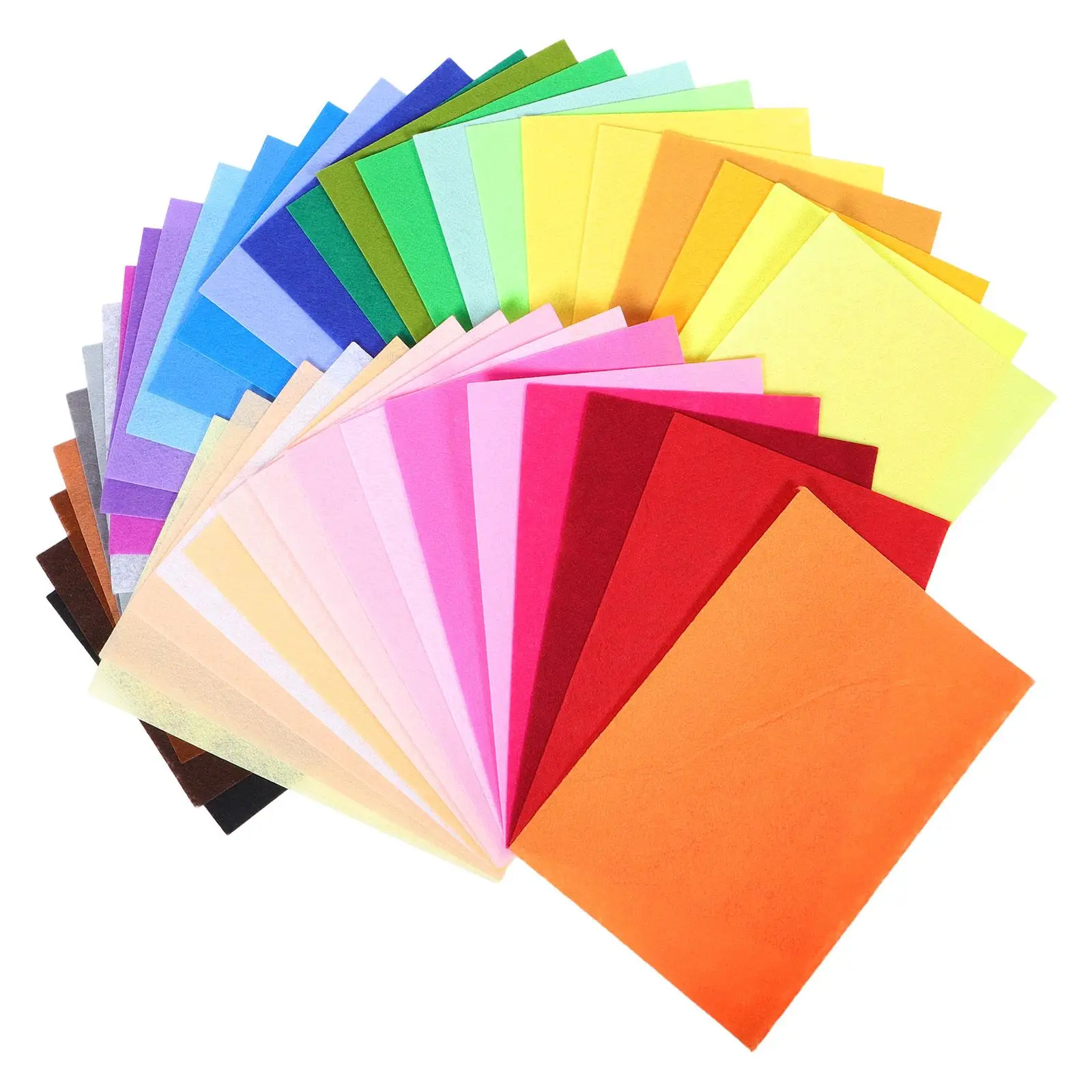 40 Pcs Colored Nonwoven Fabric Assorted Colors Felt Patchwork for DIY Sewing Cloth Non-woven Squares
40 Pcs Colored Nonwoven Fabric Assorted Colors Felt Patchwork for DIY Sewing Cloth Non-woven Squares