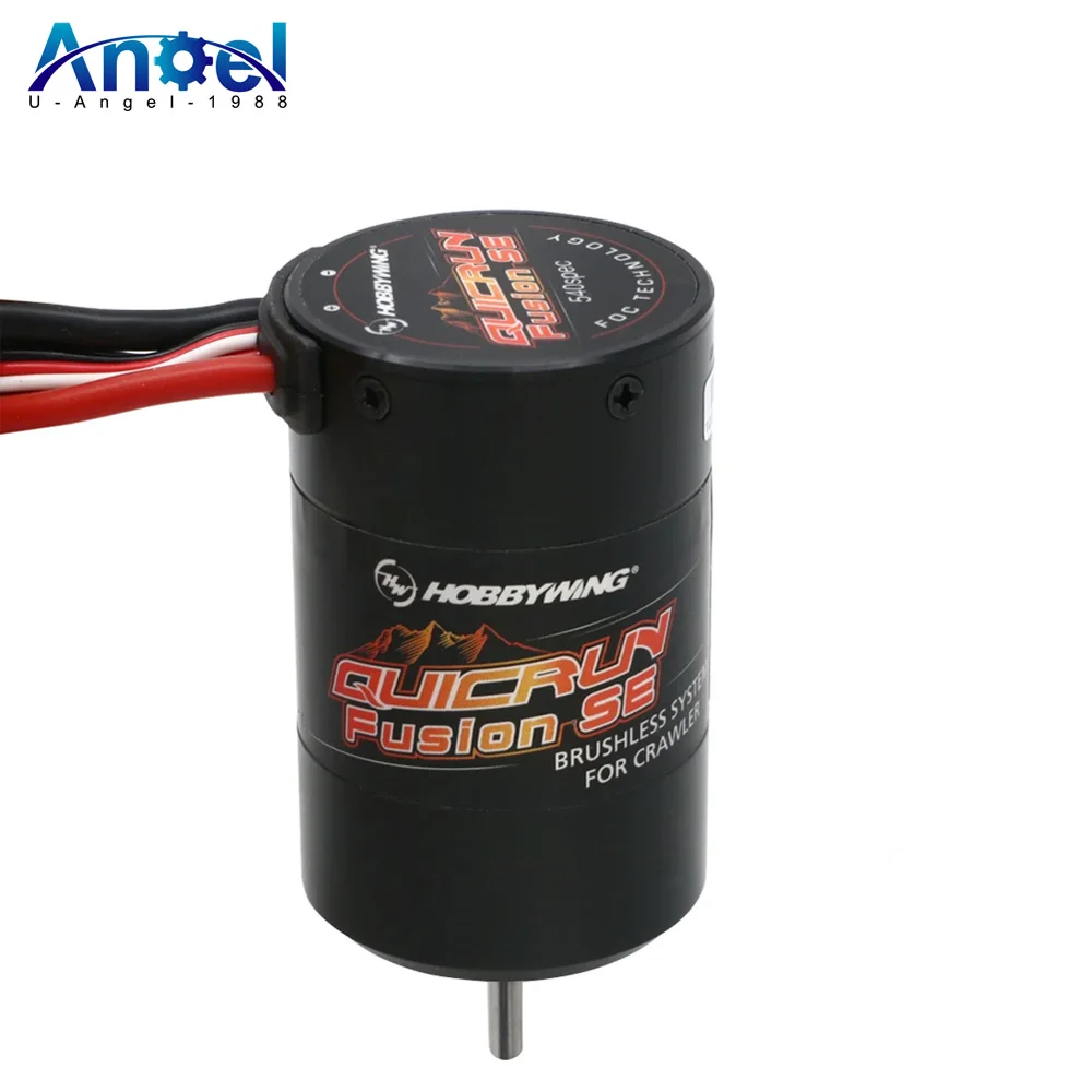 Hobbywing QuicRun Fusion SE 1200KV / 1800KV Sensored Brushless Motor Built In 40A ESC 2 in 1 Waterproof For 1/10 1/8 RC Car part
Hobbywing QuicRun Fusion SE 1200KV / 1800KV Sensored Brushless Motor Built In 40A ESC 2 in 1 Waterproof For 1/10 1/8 RC Car part