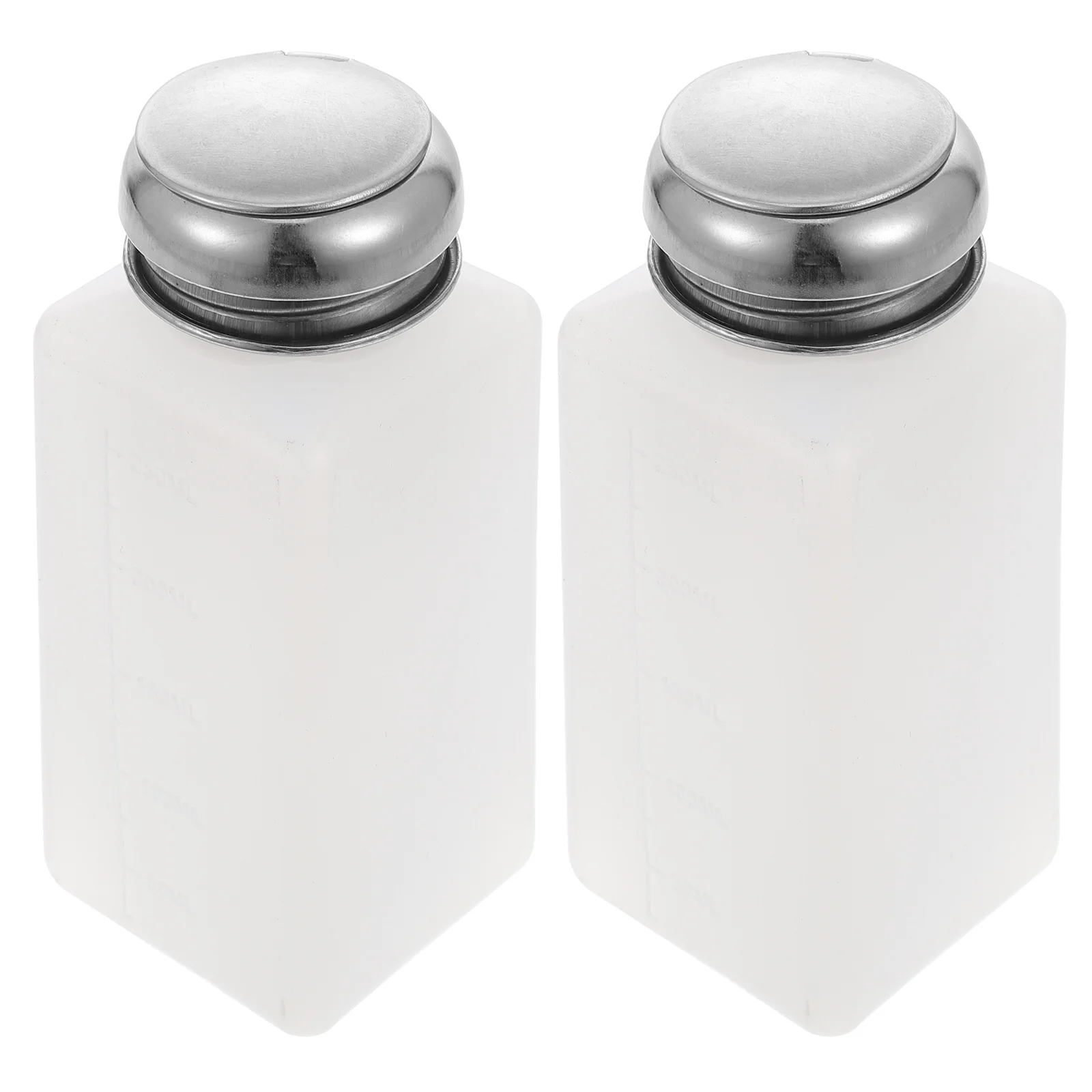 2 Pcs Leak Proof Pump Dispenser Bottles for Alcohol Cleaning Nail Art Make Up Liquid Dispenser Bottle Anti Reflux Storage
2 Pcs Leak Proof Pump Dispenser Bottles for Alcohol Cleaning Nail Art Make Up Liquid Dispenser Bottle Anti Reflux Storage