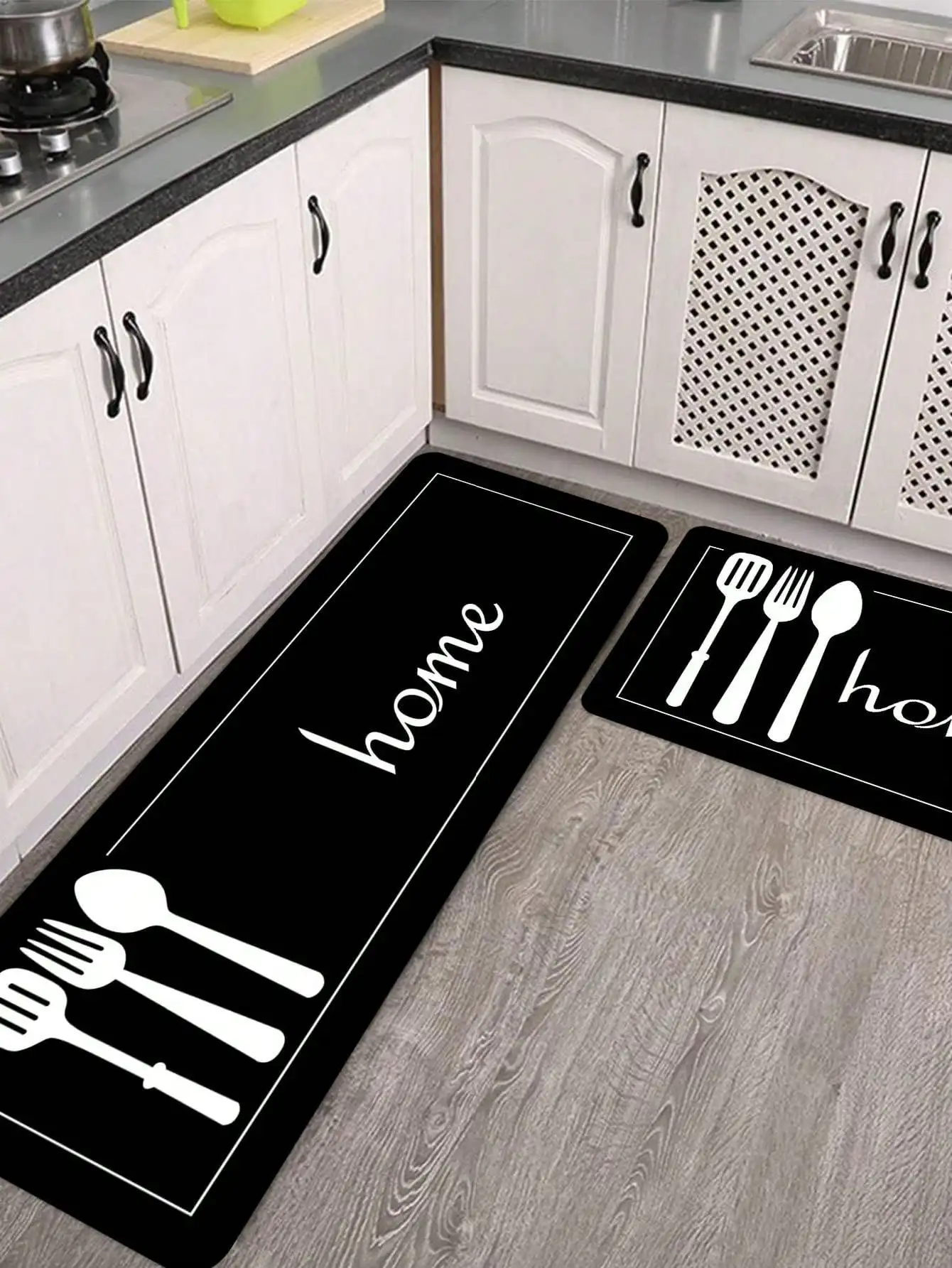 1PC Tableware Printed Kitchen Carpet Anti-Slip Mat Suitable for Kitchen Bathroom Doormat Entrance Balcony Dining Rug Decoration
1PC Tableware Printed Kitchen Carpet Anti-Slip Mat Suitable for Kitchen Bathroom Doormat Entrance Balcony Dining Rug Decoration