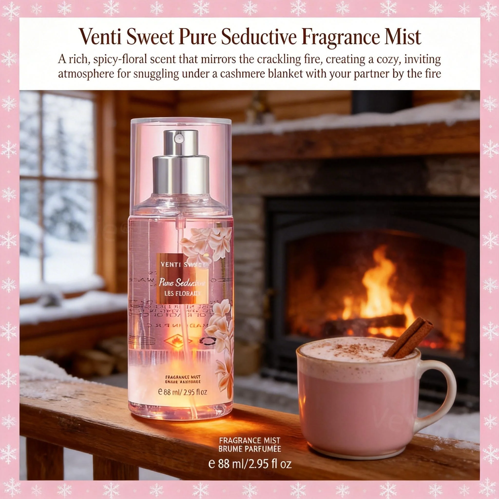 Cozy Sandalwood Serenity 88ml 2.95 oz Fragrance, Long Lasting Warm Woody Notes, Casual Home Wear,Soothing Gift for Relaxing Days
Cozy Sandalwood Serenity 88ml 2.95 oz Fragrance, Long Lasting Warm Woody Notes, Casual Home Wear,Soothing Gift for Relaxing Days