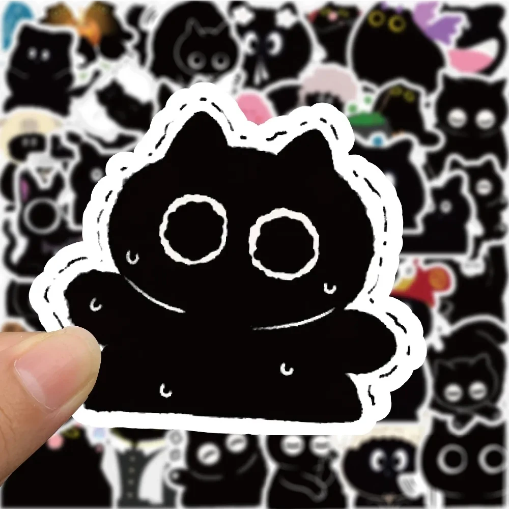 10/30/60pcs Funny Cute Black Cat Stickers Decal for Scrapbooking Skateboard Phone Stationery Kawaii Cartoon Kitten Sticker Decor
10/30/60pcs Funny Cute Black Cat Stickers Decal for Scrapbooking Skateboard Phone Stationery Kawaii Cartoon Kitten Sticker Decor