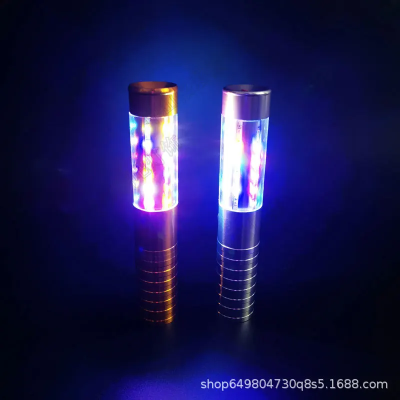 Aluminum alloy colorful flash stick bar led luminous champagne color light foreign wine wine champagne head
Aluminum alloy colorful flash stick bar led luminous champagne color light foreign wine wine champagne head