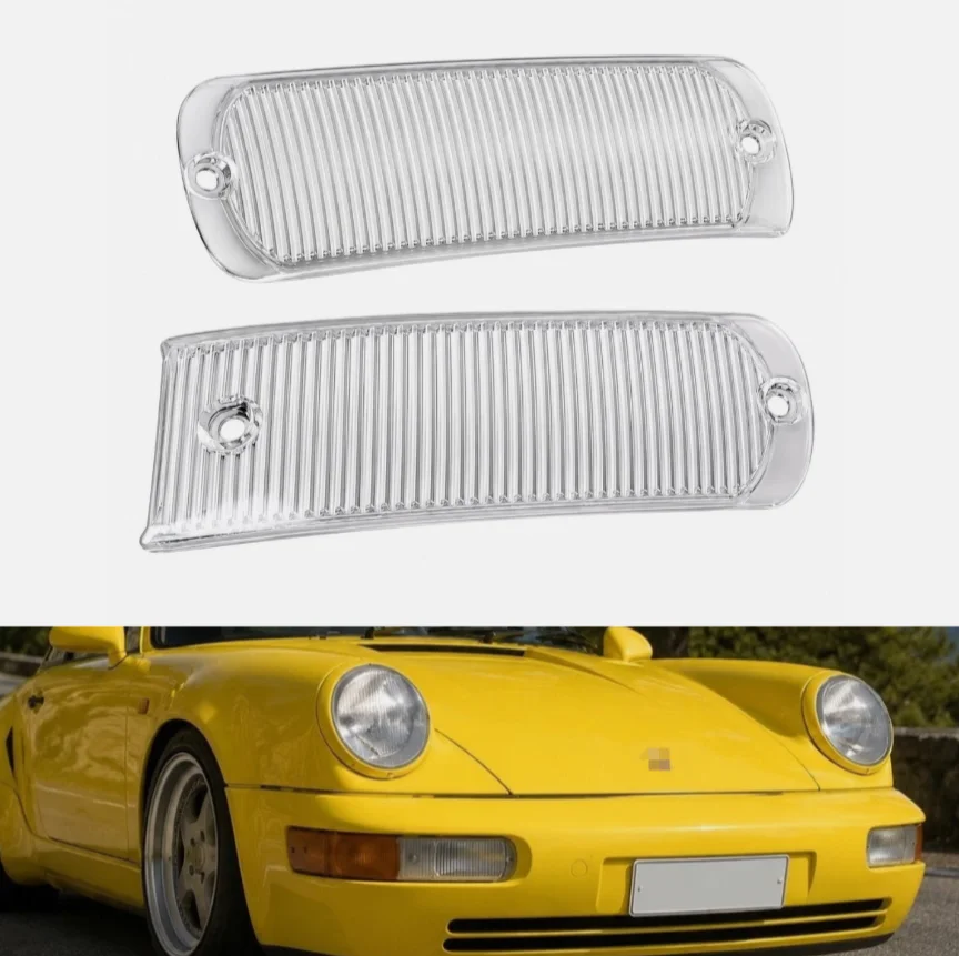 RS Style Dummy Fog Light Clear Lens Blanks Pair For Porsche 911 964 1989-1994
RS Style Dummy Fog Light Clear Lens Blanks Pair For Porsche 911 964 1989-1994