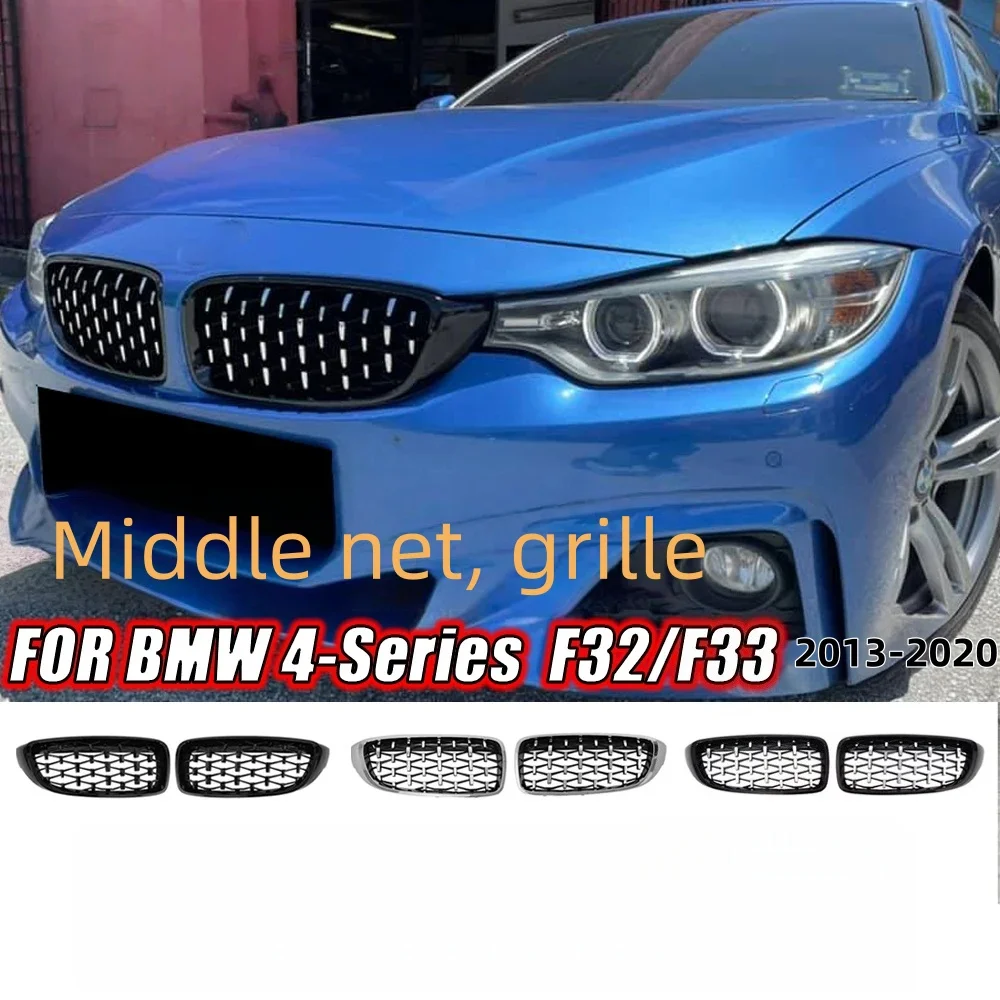 For BMW 4-Series F32 Glossy Black Diamonds Style Upper Grilles Premium Exterior Accessory for Enhanced Vehicle Look
For BMW 4-Series F32 Glossy Black Diamonds Style Upper Grilles Premium Exterior Accessory for Enhanced Vehicle Look