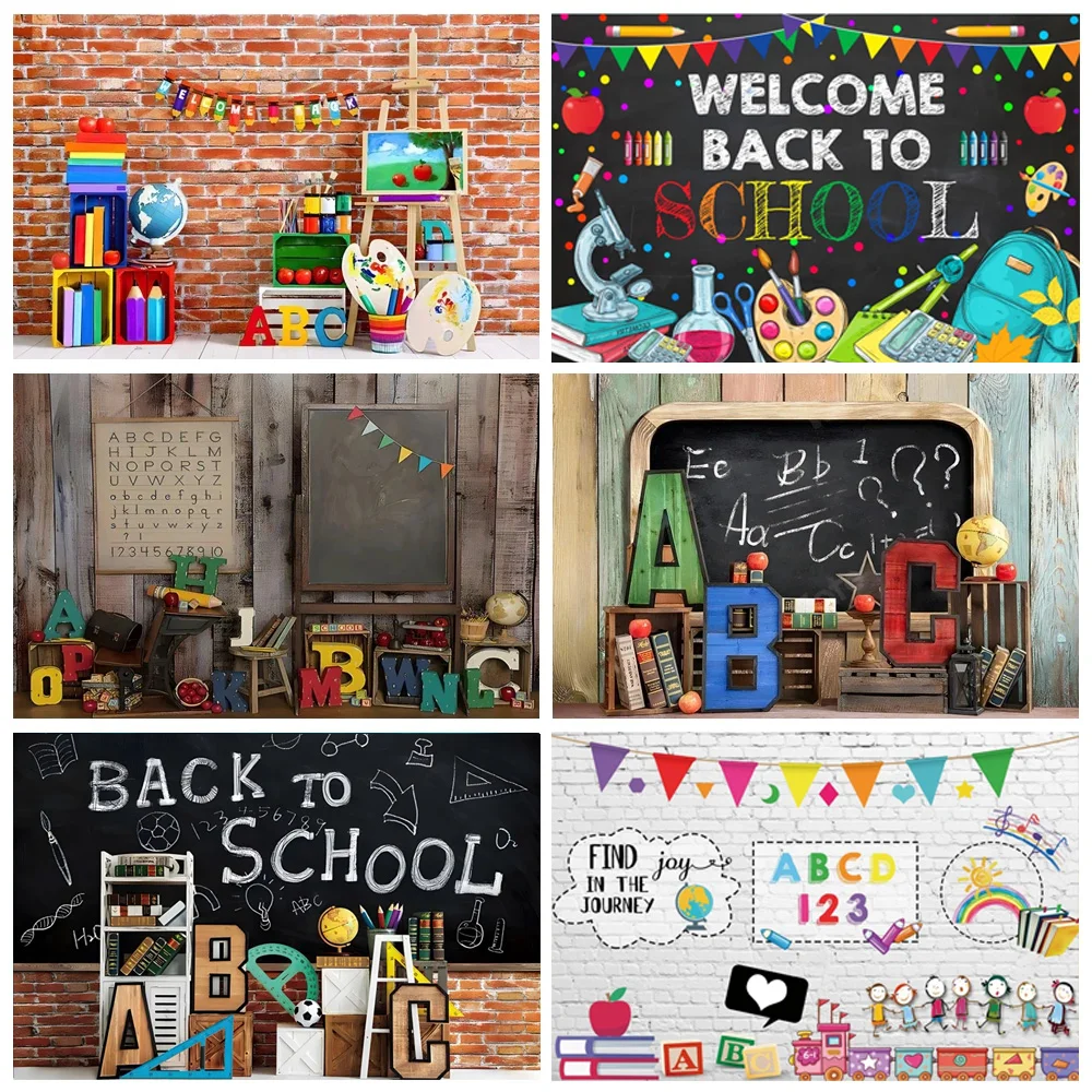 Back to School Backdrop Black Blackboard Pencil Children Student Graduation Party Banner Photography Background for Photo Studio
Back to School Backdrop Black Blackboard Pencil Children Student Graduation Party Banner Photography Background for Photo Studio