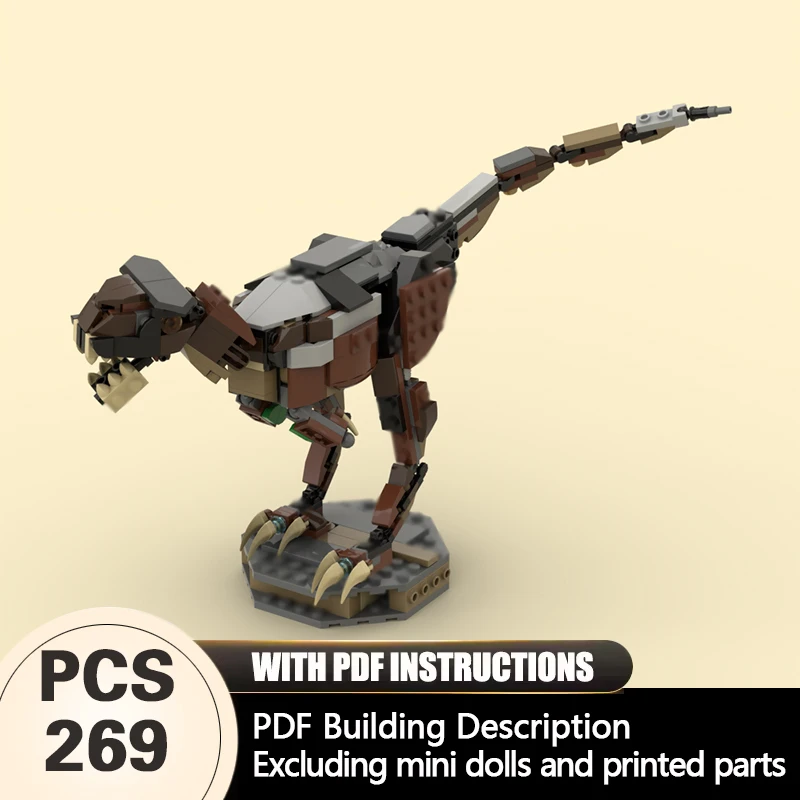 Creators Animal Series Model MOC Building Bricks Carnotaurus Sastrei Modular Technology Gifts Holiday Assemble Children Toy Suit
Creators Animal Series Model MOC Building Bricks Carnotaurus Sastrei Modular Technology Gifts Holiday Assemble Children Toy Suit
