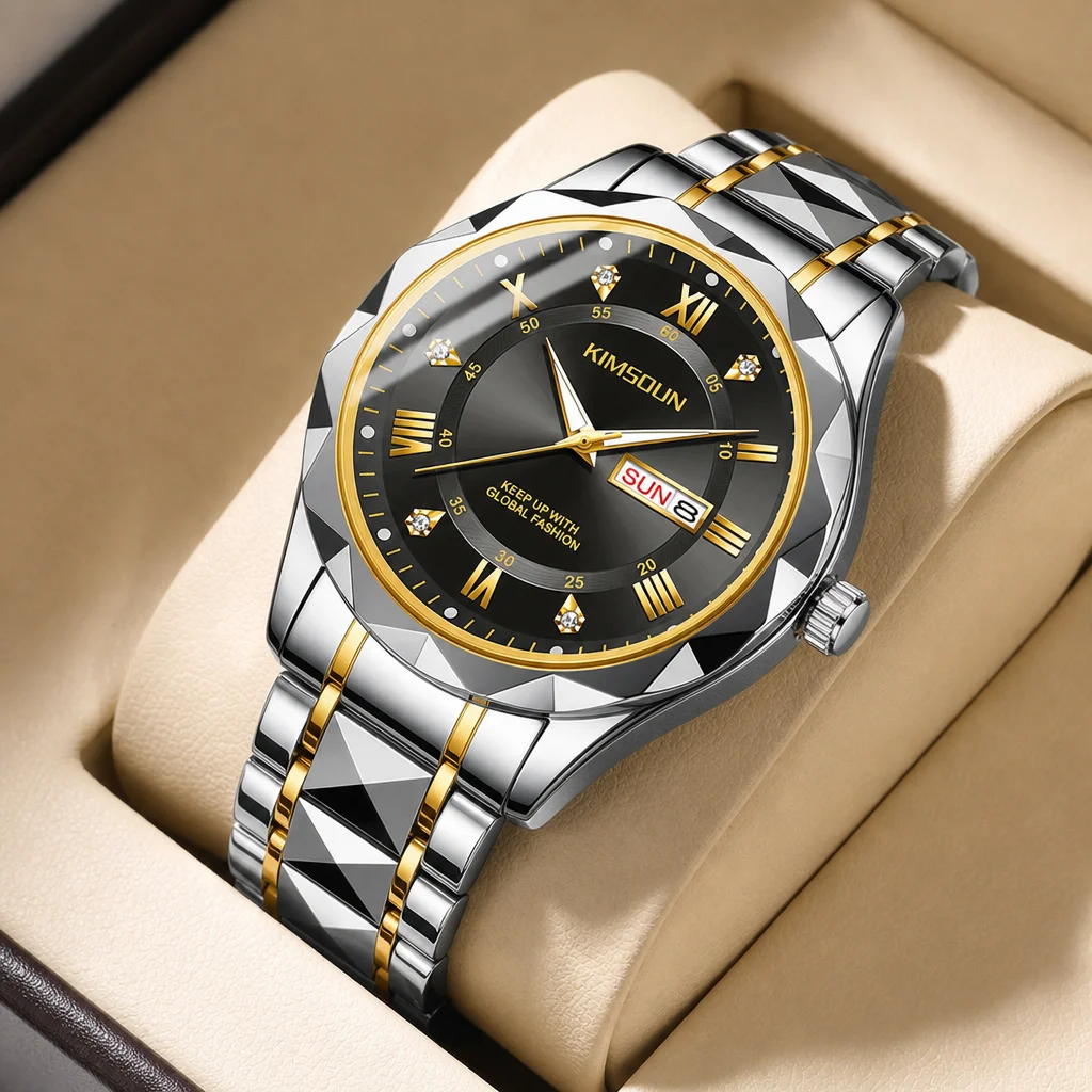 1pcs Men's black dial alloy strap vintage fashion modern angular case sporty details Quartz Watch for daily business party holid
1pcs Men's black dial alloy strap vintage fashion modern angular case sporty details Quartz Watch for daily business party holid