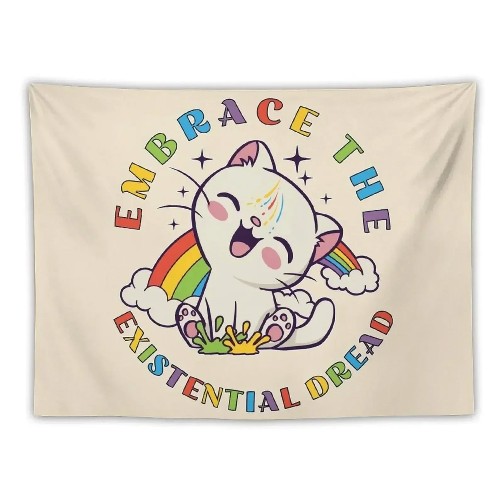 Embrace the existential dread Tapestry Decoration Bedroom Hanging Wall Wallpaper Tapestry
Embrace the existential dread Tapestry Decoration Bedroom Hanging Wall Wallpaper Tapestry