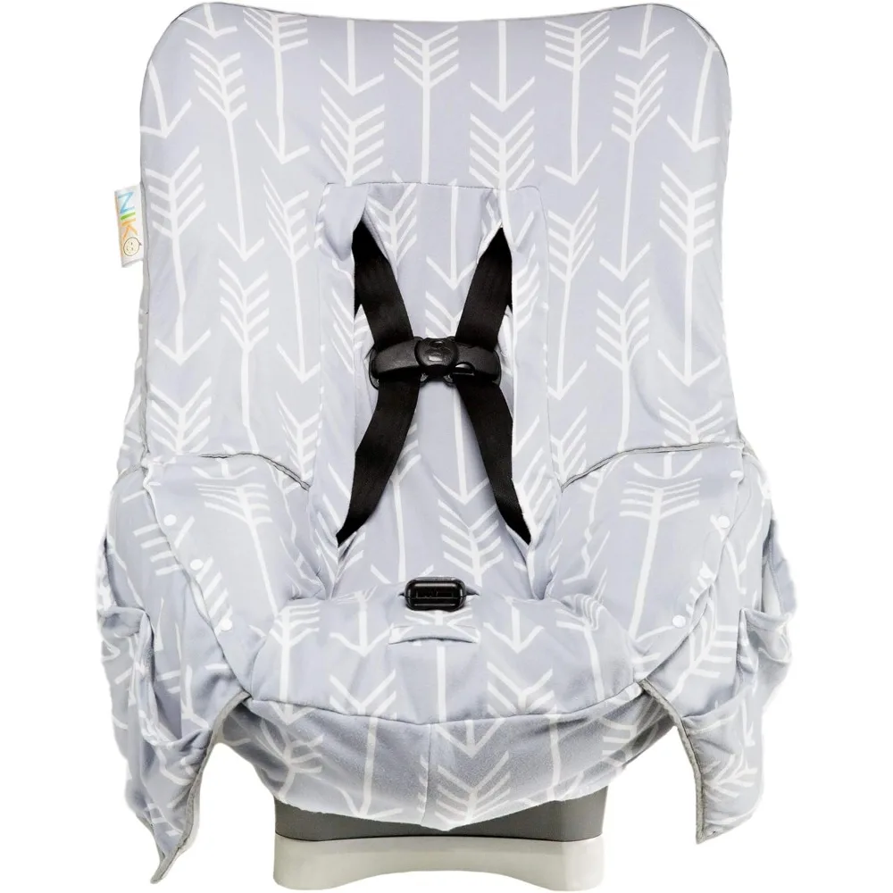 Детский чехол и подкладка на автомобильное сиденье — хлопковый трикотаж серый и белый дизайн со стрелками — универсальная посадка — протестировано от столкновений
Детский чехол и подкладка на автомобильное сиденье — хлопковый трикотаж серый и белый дизайн со стрелками — универсальная посадка — протестировано от столкновений