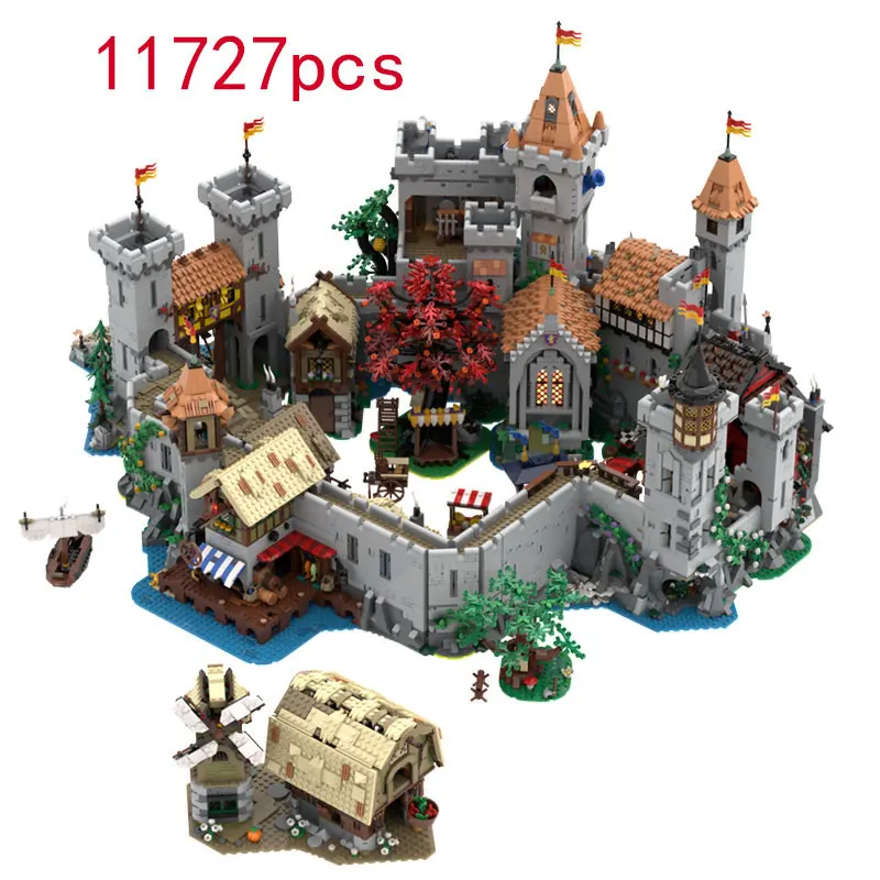 Spot MOC-187688 11727pcs small particle assembly building blocks medieval castle large building model toy complete set
Spot MOC-187688 11727pcs small particle assembly building blocks medieval castle large building model toy complete set