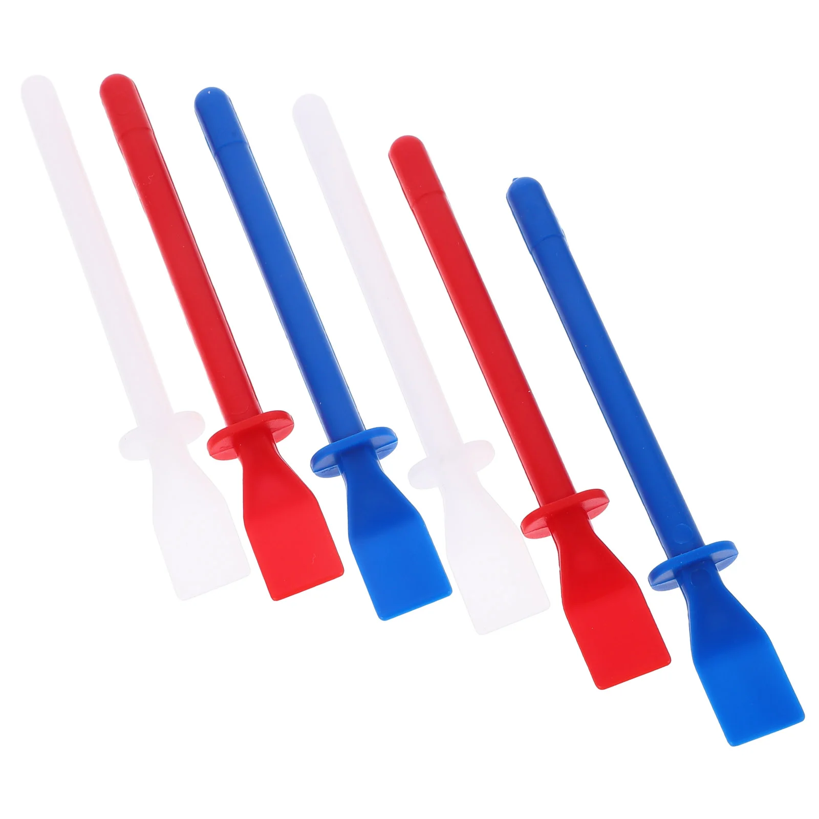 6 Pcs Glue Applicator Copolymerized Flexible Paint Spreader Handheld Smear Stick
6 Pcs Glue Applicator Copolymerized Flexible Paint Spreader Handheld Smear Stick