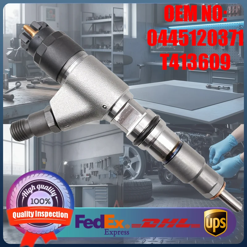 Common Rail Fuel Injector 0445120371 0445120382 396-9626 T413609 Suitable for Caterpillar and Perkins C7.1 Engines
Common Rail Fuel Injector 0445120371 0445120382 396-9626 T413609 Suitable for Caterpillar and Perkins C7.1 Engines