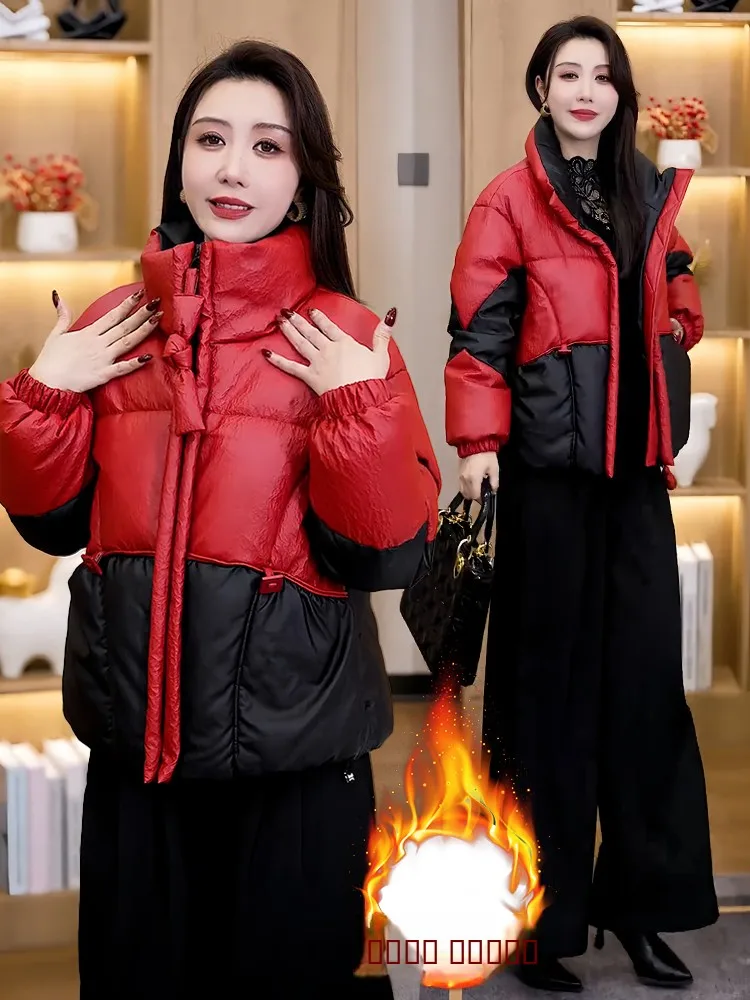 Ele Thiened из искусственного меха, хлопковая куртка, женская зимняя новая верхняя одежда с подкладкой Lazy Sle, корейская свободная посадка, длинный све
Ele Thiened из искусственного меха, хлопковая куртка, женская зимняя новая верхняя одежда с подкладкой Lazy Sle, корейская свободная посадка, длинный све