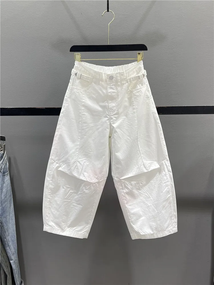 Casual Workwear Pants Women's Summer Thin Pleated Loose Small Size Wide Leg Knife Pants Harlan Style Natural Waist Zipper
Casual Workwear Pants Women's Summer Thin Pleated Loose Small Size Wide Leg Knife Pants Harlan Style Natural Waist Zipper
