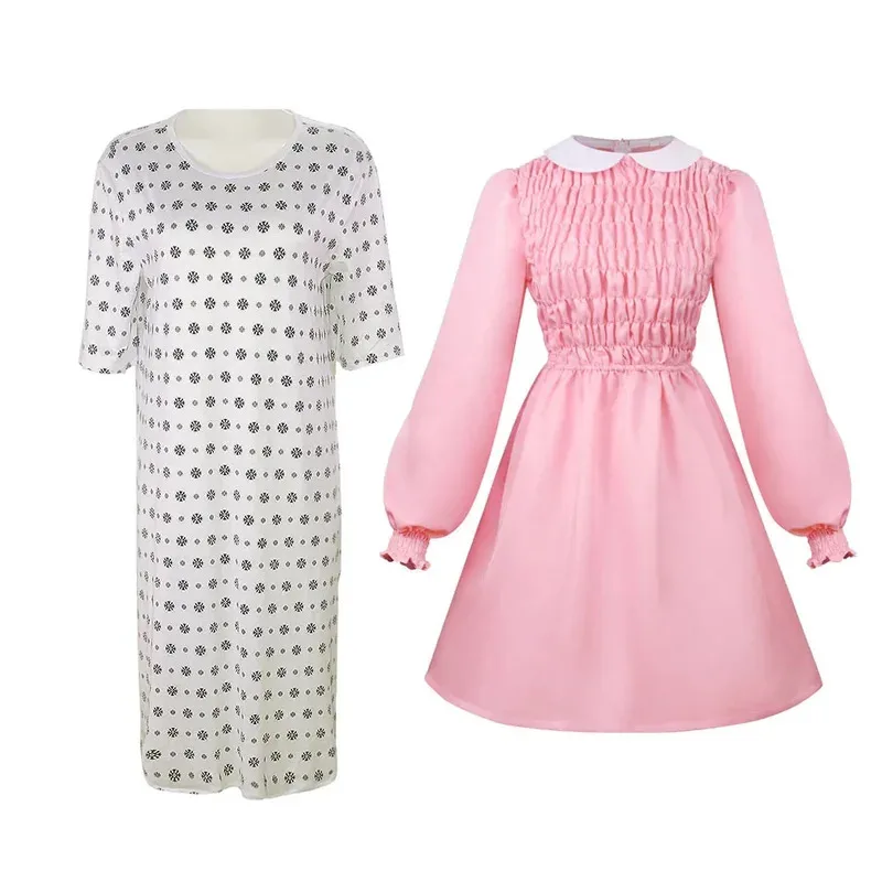 Strange Story Eleven Cosplay Costume Women White Full Set Girls Jane Hopper Role Play Pink Dress Halloween C4;v'5,f;6.j;8'
Strange Story Eleven Cosplay Costume Women White Full Set Girls Jane Hopper Role Play Pink Dress Halloween C4;v'5,f;6.j;8'