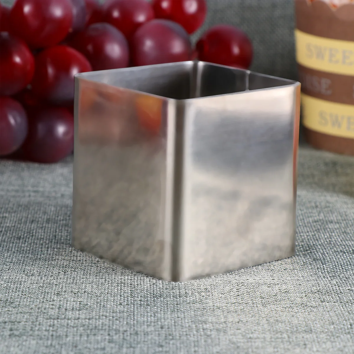 Stainless Steel Cake Ring Square Cupcake Pans Mousse Mould Oval Cutters Baking Circle Cookie
Stainless Steel Cake Ring Square Cupcake Pans Mousse Mould Oval Cutters Baking Circle Cookie