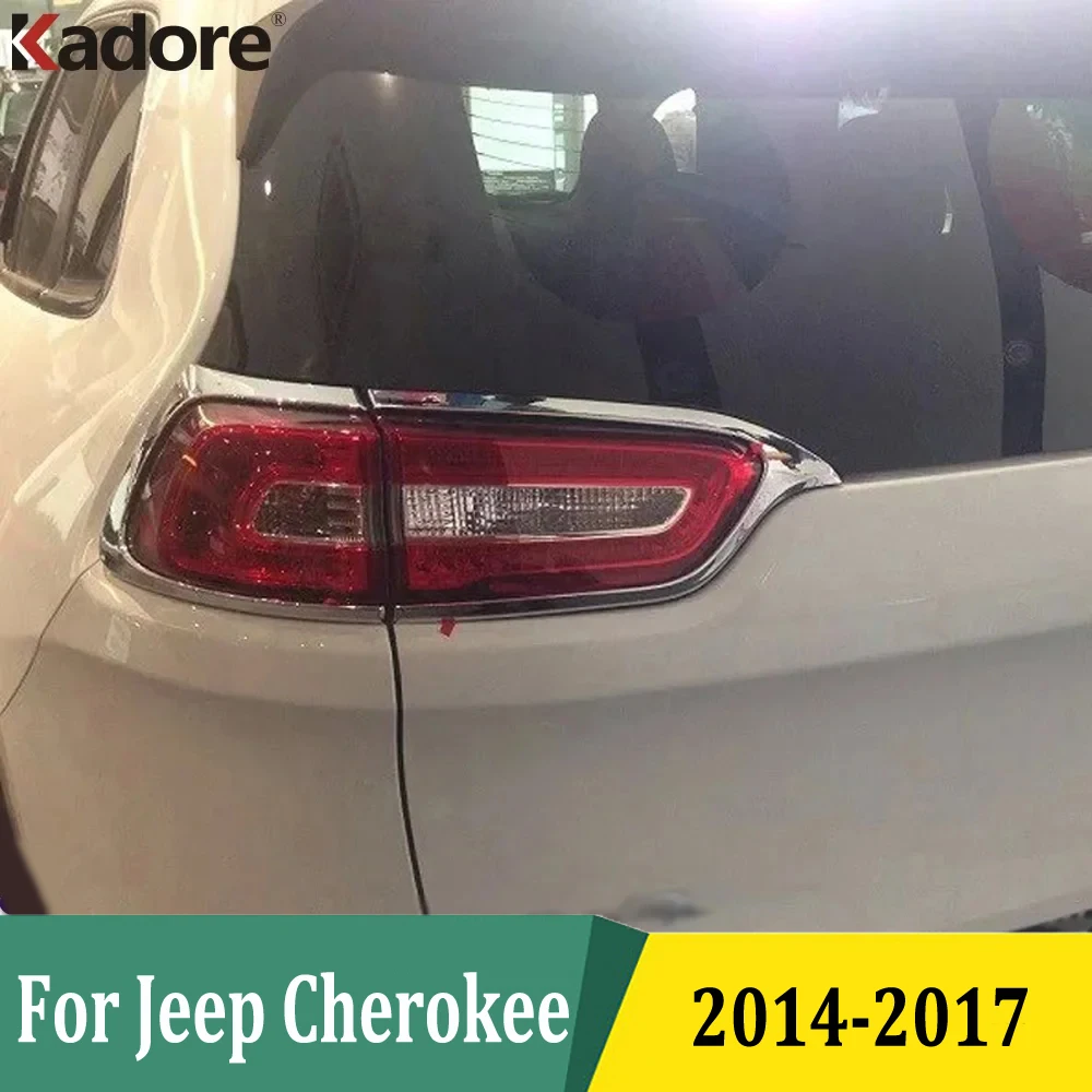 Хромированный задний фонарь для Jeep Cherokee 2014, 2015, 2016, 2017, задний фонарь, накладка, задний фонарь, рамка, автомобильная наклейка, аксессуары
Хромированный задний фонарь для Jeep Cherokee 2014, 2015, 2016, 2017, задний фонарь, накладка, задний фонарь, рамка, автомобильная наклейка, аксессуары