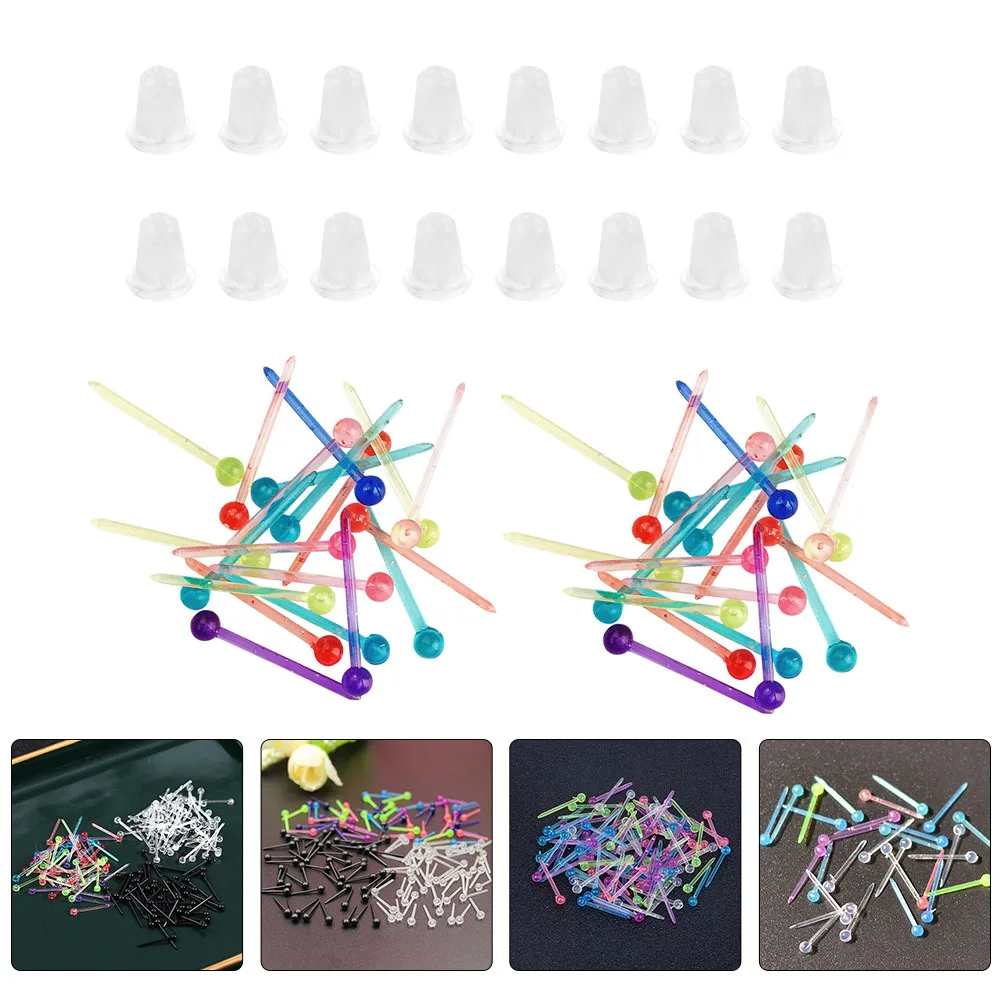 1 set 1 Set Of Plastic Earring Plugs Diy Ear Studs Holders Protective Retainers For Women Girls Jewelry Making Accessories
1 set 1 Set Of Plastic Earring Plugs Diy Ear Studs Holders Protective Retainers For Women Girls Jewelry Making Accessories