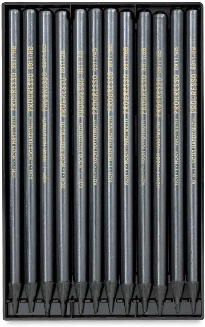 Woodless Graphite Pencil Set - 12 Assorted Grades
Woodless Graphite Pencil Set - 12 Assorted Grades