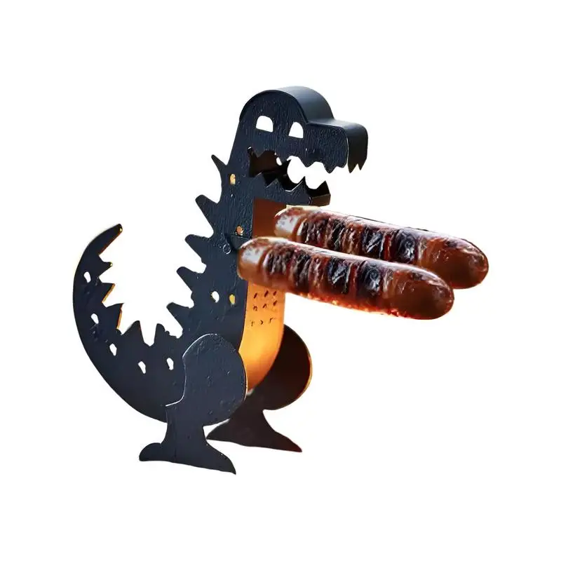Hot Dog Grill Funny Dinosaur Shape Hot Dog Rack Grilling Cookware & Rotisseries For Outdoor Kitchen Camping Parties Grilling
Hot Dog Grill Funny Dinosaur Shape Hot Dog Rack Grilling Cookware & Rotisseries For Outdoor Kitchen Camping Parties Grilling