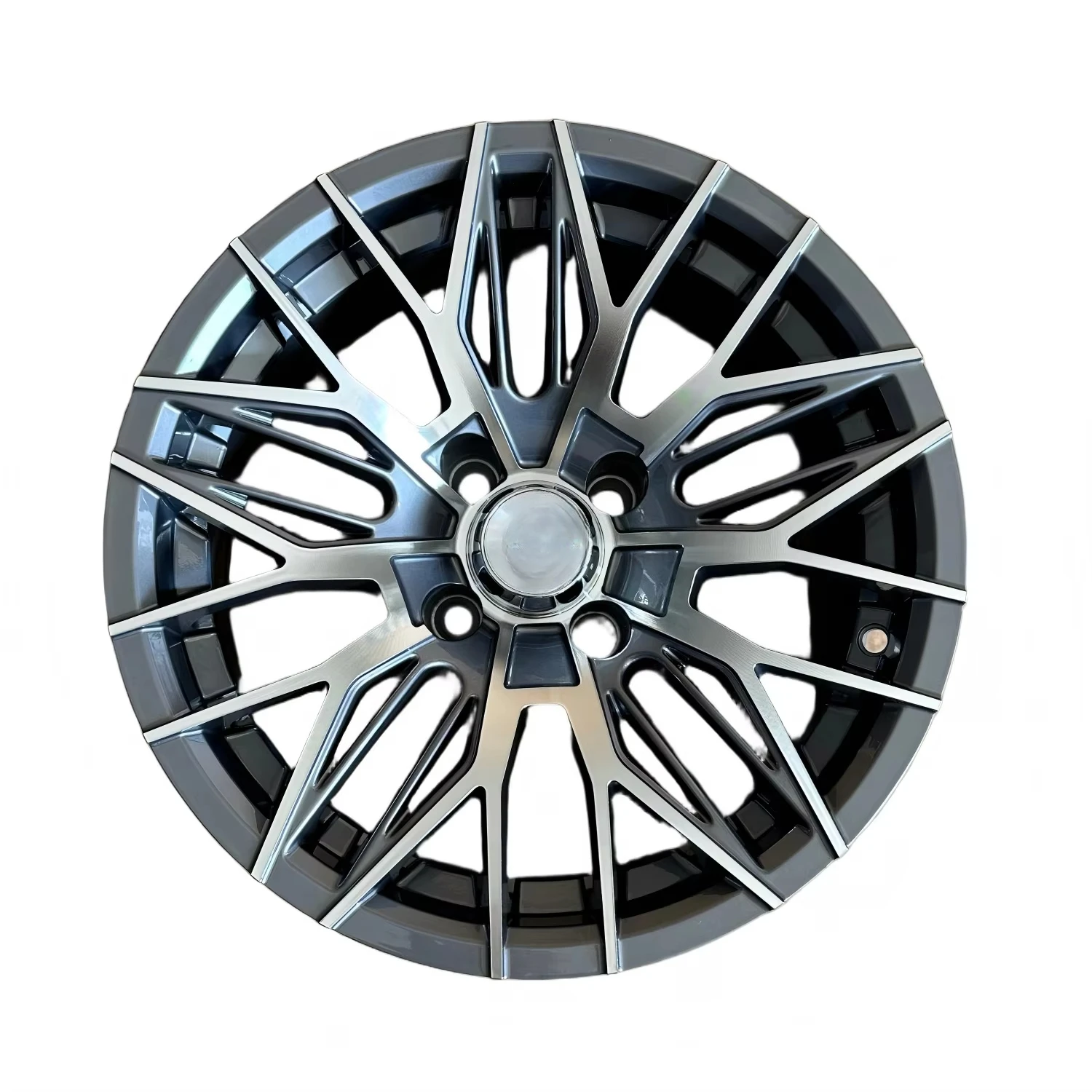 14-Inch Aluminum Grey Cart Wheels BR14-29A (14x7-4- 101.6-68-negative25)
14-Inch Aluminum Grey Cart Wheels BR14-29A (14x7-4- 101.6-68-negative25)