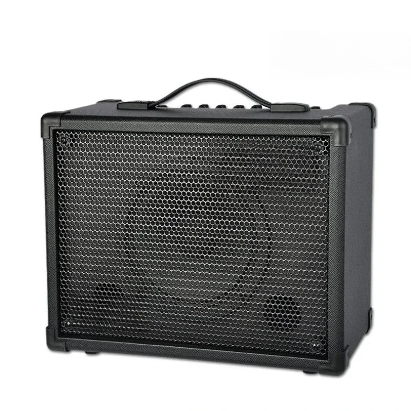 Electric guitar digital speaker = portable drum machine effect device
Electric guitar digital speaker = portable drum machine effect device