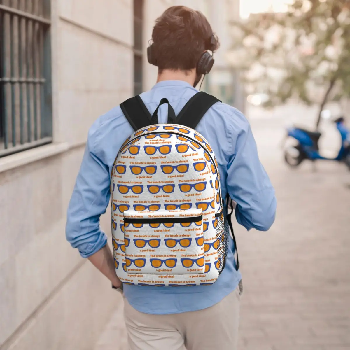The Beach Is Always A Good Idea Backpack Student BookBag Children School Bag Laptop Shoulder Bags for Men Women
The Beach Is Always A Good Idea Backpack Student BookBag Children School Bag Laptop Shoulder Bags for Men Women